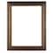 Gold Open Back Frame With Red Accents by Studio Décor®